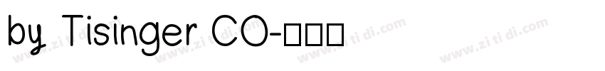 by Tisinger CO字体转换